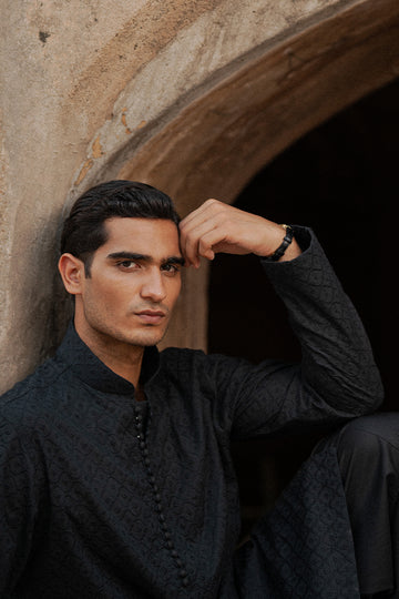 Black Kurta